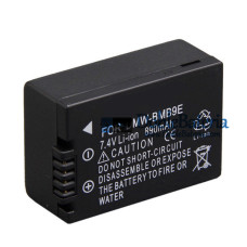 Batería para Panasonic DMW-BMB9 DMW-BMB9E DMW-BMB9GK DMW-BMB9PP 890mAh - Batería de repuesto
