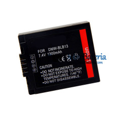 Batería para Panasonic DMW-BLB13 BLB13E DMC-G1 DMC-G1K DMC-G1A 1300mAh - Batería de repuesto