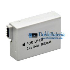 Batería para Canon LP-E8 EOS 550D 600D 650D 700D - Batería de repuesto