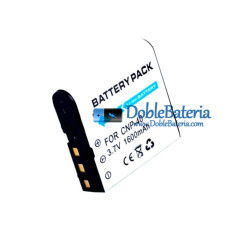 Batería para Casio NP-40 Exilim Zoom EX-Z1200SR EX-EX-450RD Z1050PK EX-450 EX-Z500 EX-EX-Z300PK Z600BK - Batería de repuesto