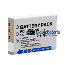 Batería para Fujifilm NP-95 FNP95 FinePix F30 F31fd Real 3D W1 X-S1 X100 X100S - Batería de repuesto