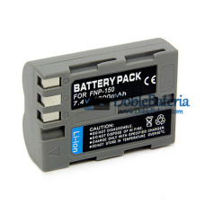Batería para Fujifilm NP150 FNP150 S5 Pro S8 es Pro 1800mAh - Batería de repuesto