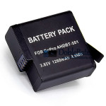 Batería para GoPro AHDBT501 BT-501 AHDBT501 Hero5 acción 1260mAh - Batería de repuesto