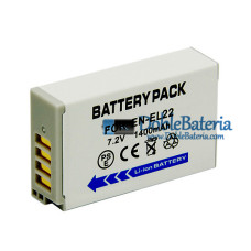 Batería para Nikon EN-EL22 J4 S2 1400mAh - Batería de repuesto