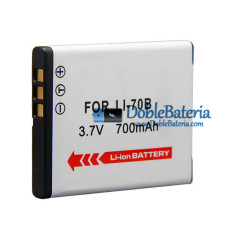 Batería para Olympus LI-70B FE-5040 FE-4020 FE-4040 D700 D705 X-940 700mAh - Batería de repuesto