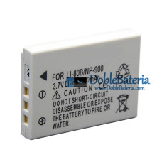 Batería para Olympus X-960 T100 T110 X-36 T110 T100 LI-80B de 700 mAh - Batería de repuesto