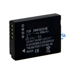 Batería para Panasonic DMW-BCG10E BCG10 ZX1 ZR1 TZ7 ZS3 TZ6 ZS1 DZR3 ZS1 ZS5 ZS7 - Batería de repuesto