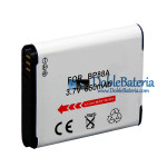 Batería para Samsung BP-88A DV200 DV300 DV300F DV300H 650mAh - Batería de repuesto
