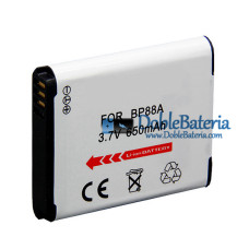 Batería para Samsung BP-88A DV200 DV300 DV300F DV300H 650mAh - Batería de repuesto
