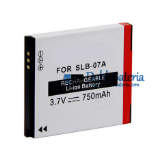 Batería para Samsung SLB-07A ST45 ST50 ST500 ST550 ST600 PL150 750mAh - Batería de repuesto