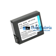 Batería para Sony NP-FF51 / FF50 DCR-HC1000 DCR-HC1000E DCR-IP1 DCR-IP1E DCR-IP1K - Batería de repuesto