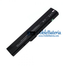Batería para Asus 70-NXM1B2200Z A31-A32-K52 K52 - Batería de repuesto