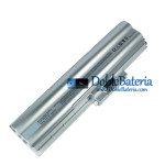 Batería para Sony Vaio VGN-Z39D VGN-X Z39D Plata / - Batería de repuesto