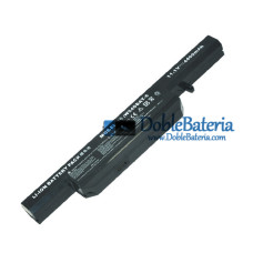 Batería para Clevo W155U WS40eu W54eu W50 W50eu W55eu W540 - Batería de repuesto