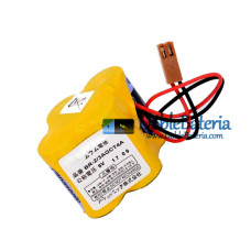 Batería para FANUC BR-2 / 3AGCT4A Brown conector - Batería de repuesto