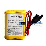 Batería para FANUC BR-AGCF2W A98L-0031-0011 # L A06B-6093-K001 Negro Conector - Batería de repuesto