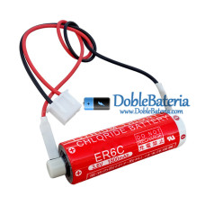 Batería para Mitsubishi ER6C F2-40BL FX2N / 1N AA 3.6V - Batería de repuesto