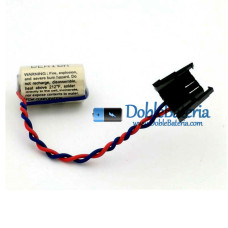 Batería para PLC CR14250SE 1747-BA-BA 1769 3V Negro Conector - Batería de repuesto
