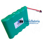 Batería para Zeiner Rescud vacío MED933 MB933 12V - Batería de repuesto