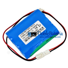 Batería para Bionet BM-BAT-4 BM5 BM3 LS1865L220 3SIPMXZ - Batería de repuesto