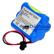 Batería para Twicell 5HR-AAC 6V MDF-137 MDF-U333 - Batería de repuesto