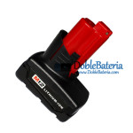 Batería para Milwaukee 2401-20 2401-22 2410 2410-20 2410-22 2411-20 12 voltios - Batería de repuesto