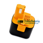 Batería para Panasonic EY3502FQMKW EY3503FQWKW EY3550DQ6 EY3790 de 12 voltios - Batería de repuesto